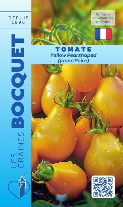 graines-bocquet-tomate-yellow-pearshaped-0-5-g-jaune-poire image 1