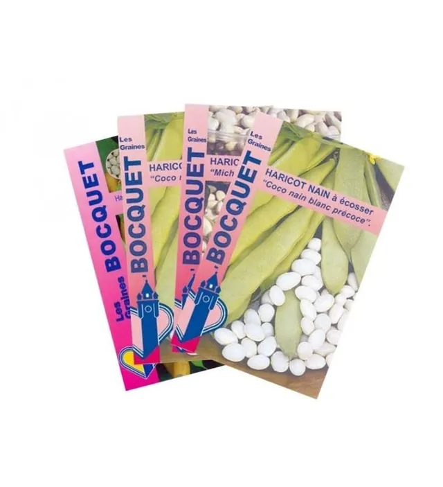 graines-bocquet-lot-haricot-cosser-blanc-4-sachets-405g-sec image 1