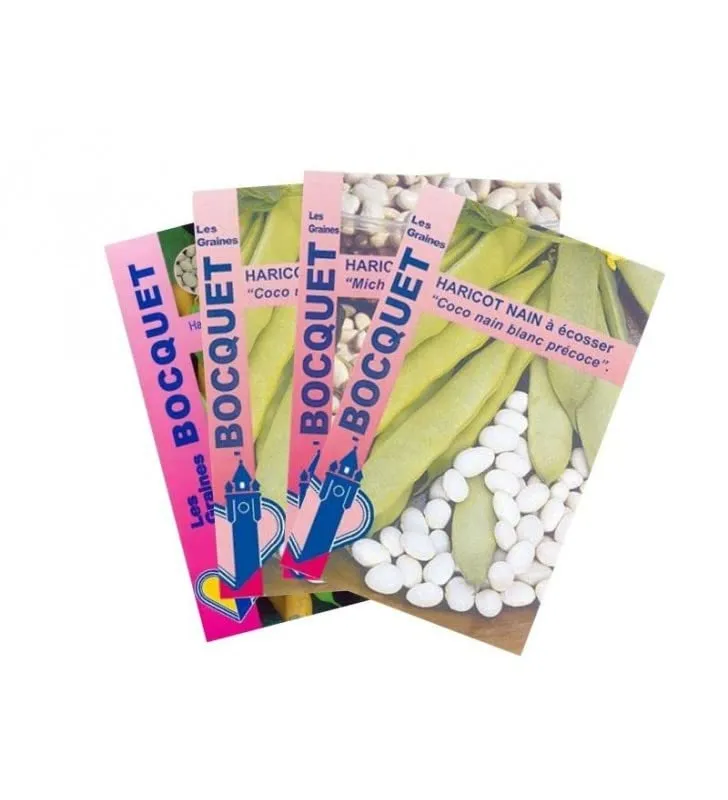 graines-bocquet-lot-haricot-cosser-blanc-4-sachets-405g-sec image 1