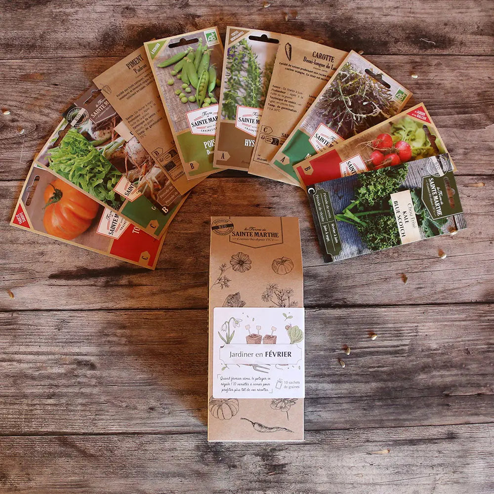 ferme-de-sainte-marthe-assortiment-pour-jardiner-en-f-vrier-10-sachets image 2