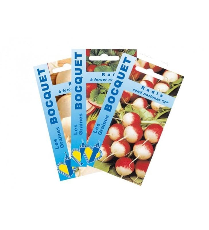 graines-bocquet-lot-radis-ronds-graines-3-sachets-30-g image 1