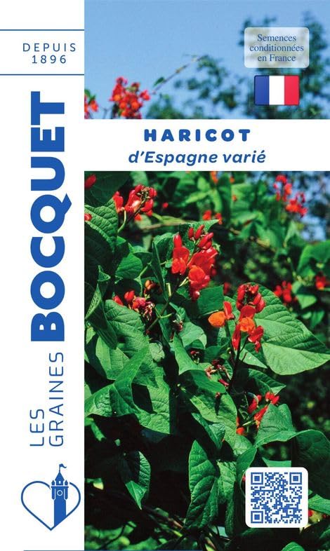 graines-bocquet-haricot-d-espagne-m-lange-graines-fleurs-15-g image 1