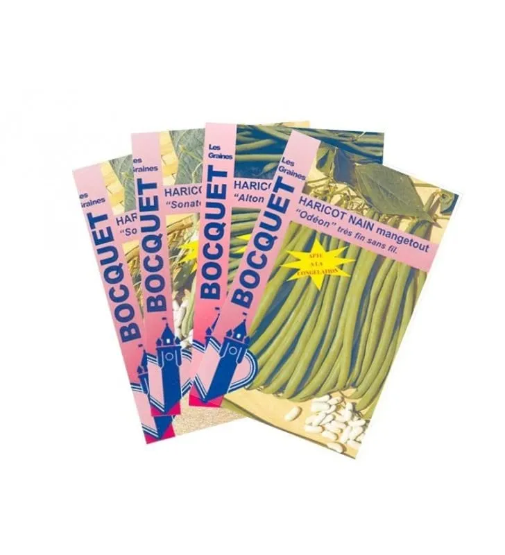 graines-bocquet-lot-haricot-nain-vert-4-sachets-graines-270-g-r-sistant image 1