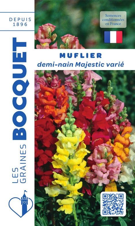 bocquet-muflier-majestic-1-2-nain-graines-fleurs-0-6-g image 1