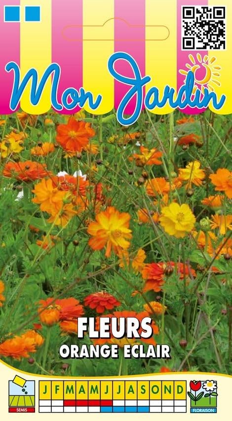 graines-bocquet-orange-eclair-graines-de-fleurs-3-g-m-lange-annuel image 1