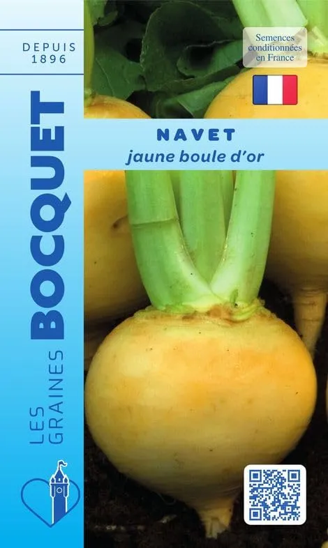graines-bocquet-navet-jaune-boule-d-or-graines-potag-res-6g-sucr image 1