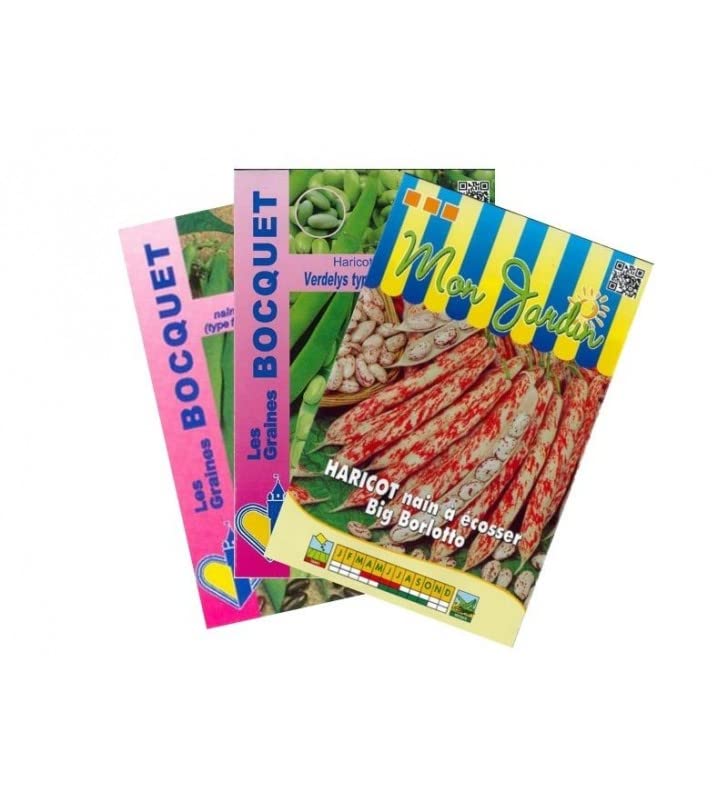 graines-bocquet-lot-haricot-cosser-color-3-sachets-380g-nain image 1