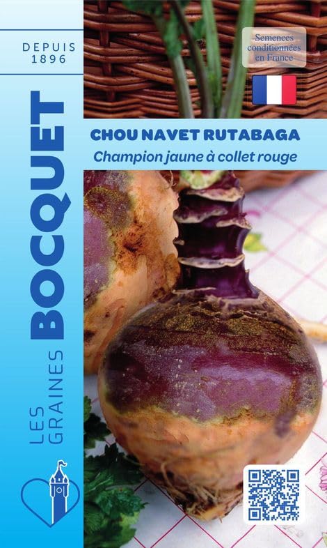 graines-bocquet-rutabaga-champion-jaune-collet-rouge-graines-10-g image 1