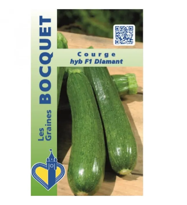graines-bocquet-diamant-f1-graines-courgette-verte-2-g image 1