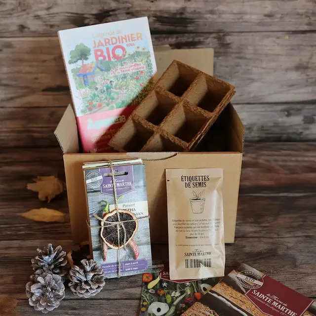 ferme-de-sainte-marthe-coffret-une-ann-e-au-potager-10-sachets image 1