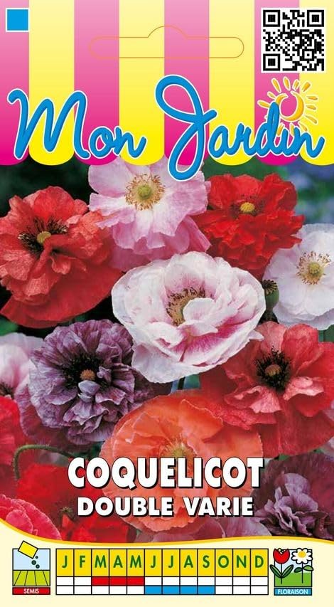 graines-bocquet-coquelicot-double-vari-graines-fleurs-1-5-g-annuelle image 1