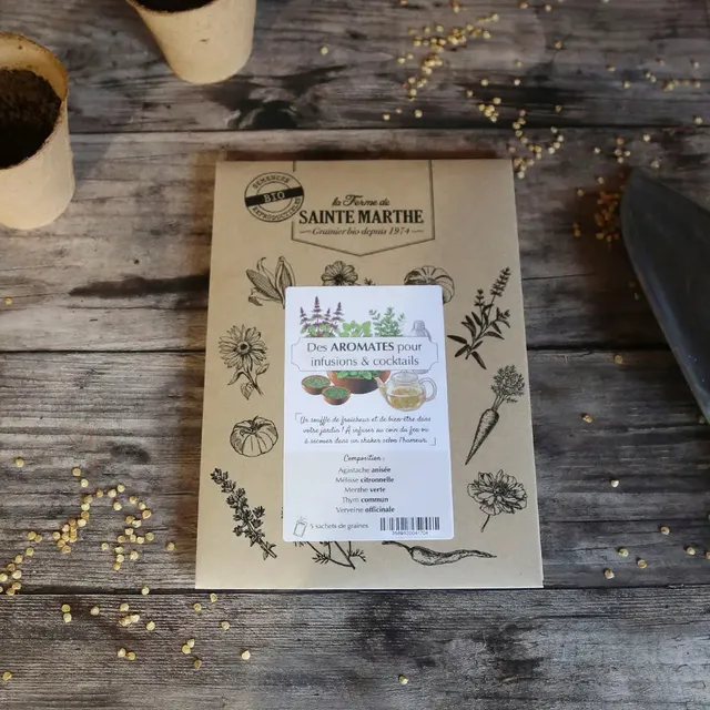 ferme-de-sainte-marthe-aromates-infusions-cocktails-graines-bio-x5 image 1